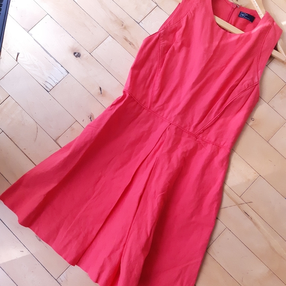Gap Dress Size 6 Coral Colour - Picture 2 of 2